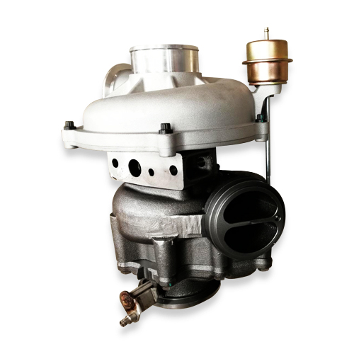 TURBO FORD GTP38 CASE REDONDO CON VALVULA Y PESTAÑ