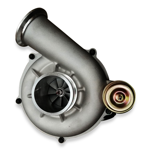 TURBO FORD GTP38 CASE REDONDO CON VALVULA Y PESTAÑ