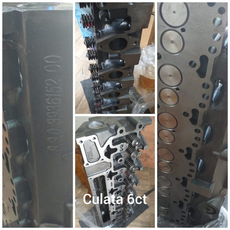 CULATA 6CT CON VALVULAS Y RESORTES