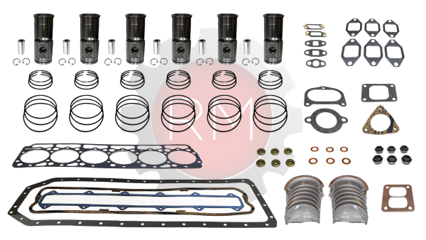 OVERHAUL ISX CON PISTONES CAMISA 150mm