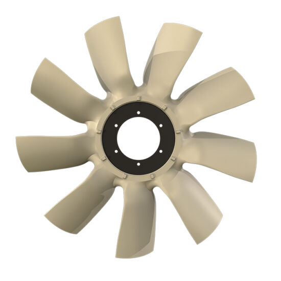 VENTILADOR 9 ASPAS 23 X 2.56 OJO PESCADO